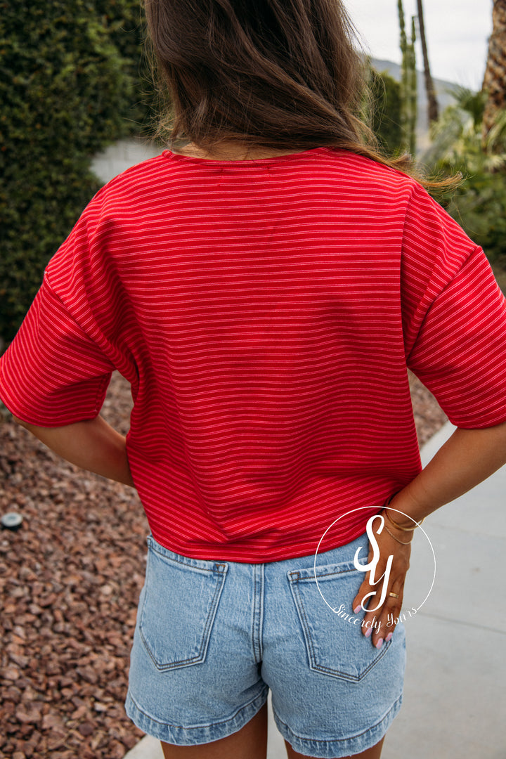 All That Top - Cherry/Pink