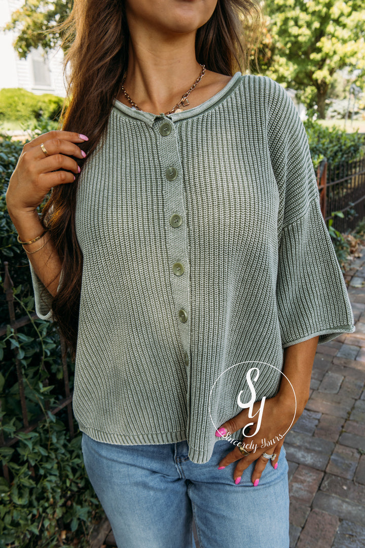 Remi Sweater - Light Olive