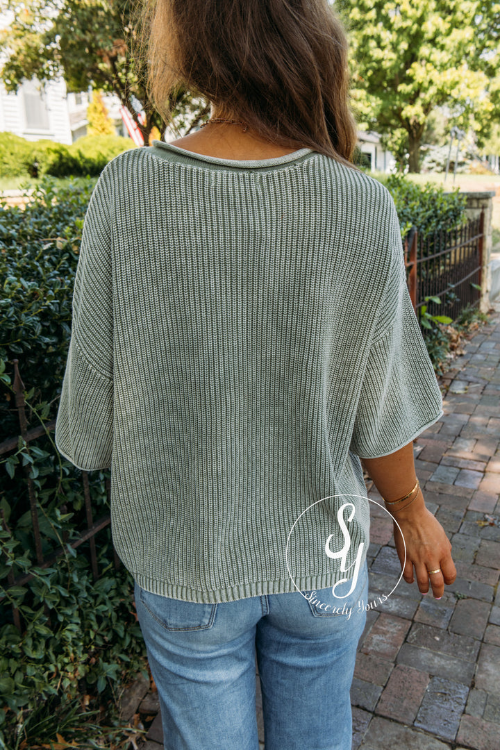 Remi Sweater - Light Olive