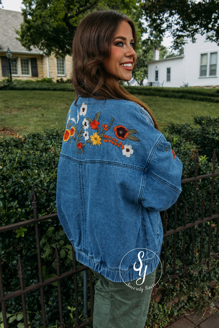 Rosie Love Jacket - Med Wash
