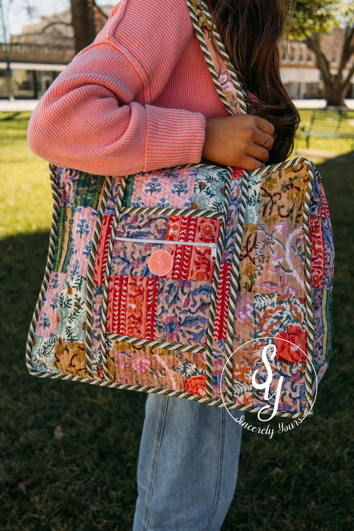 SY Label: Luna Quilted Tote