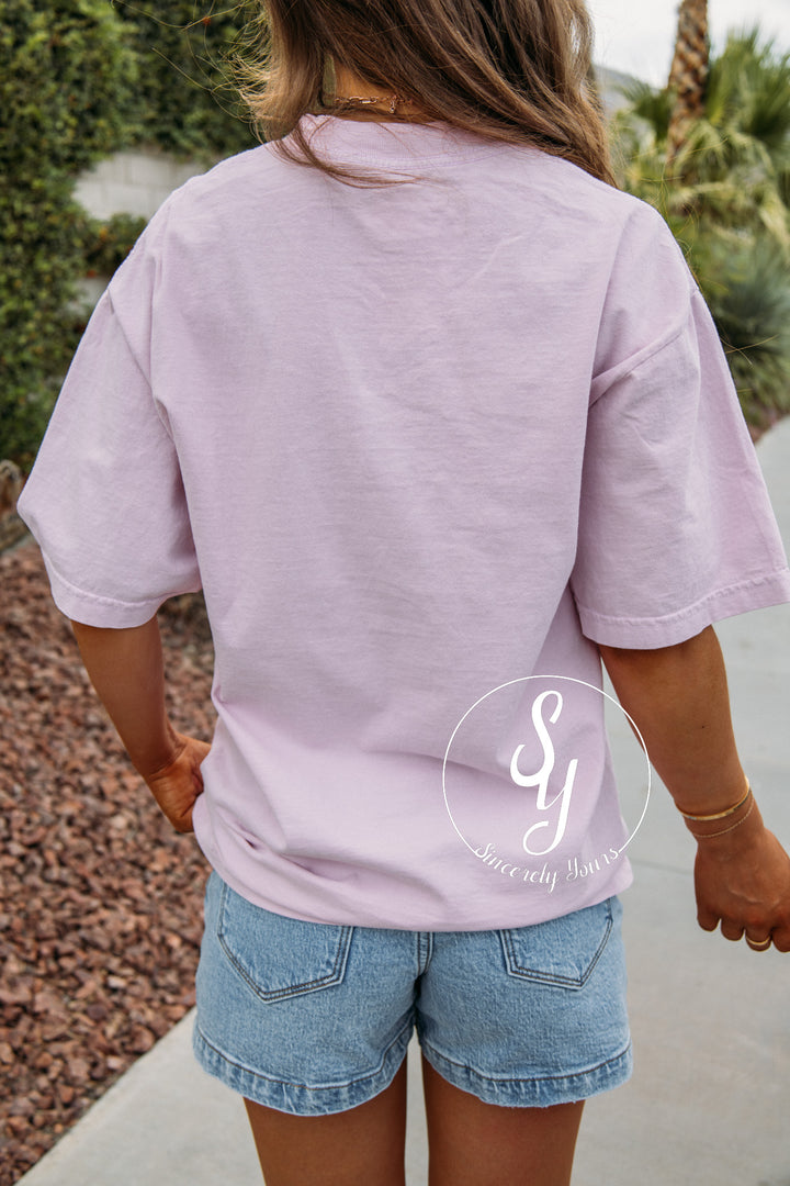 Fresh Tomato Graphic - Lilac