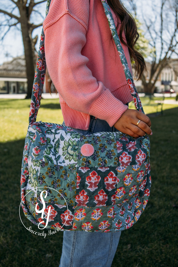 SY Label: Scottie Quilted Purse