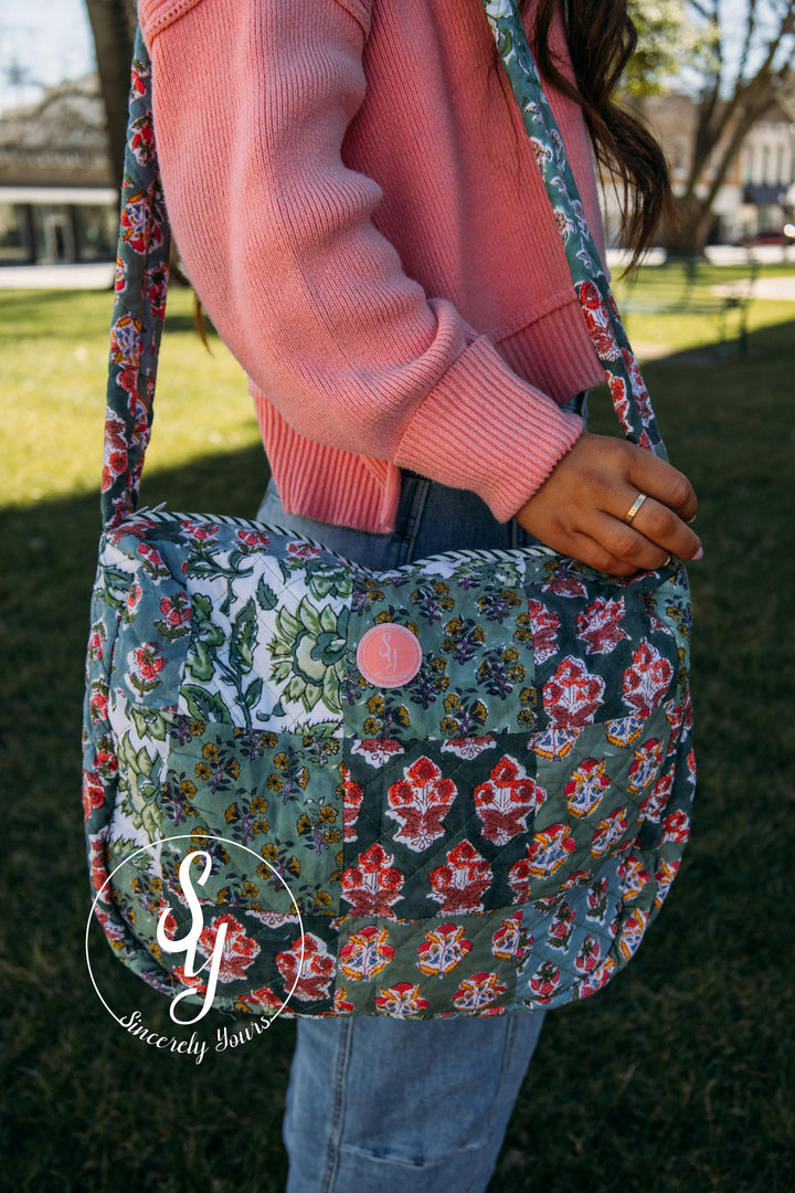 SY Label: Scottie Quilted Purse