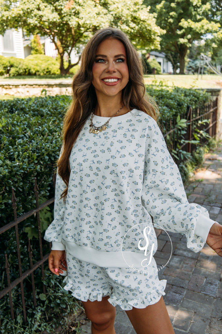 Weekend Relax Set - Ivory Floral