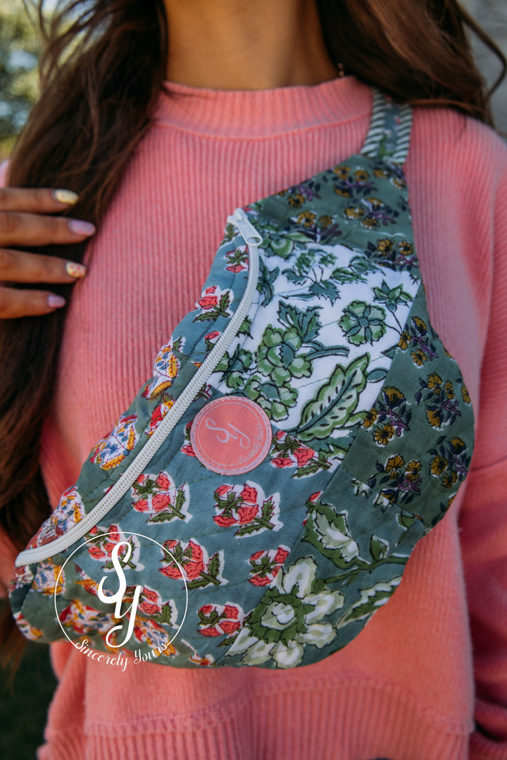 SY Label: Scottie Quilted Fanny Pack