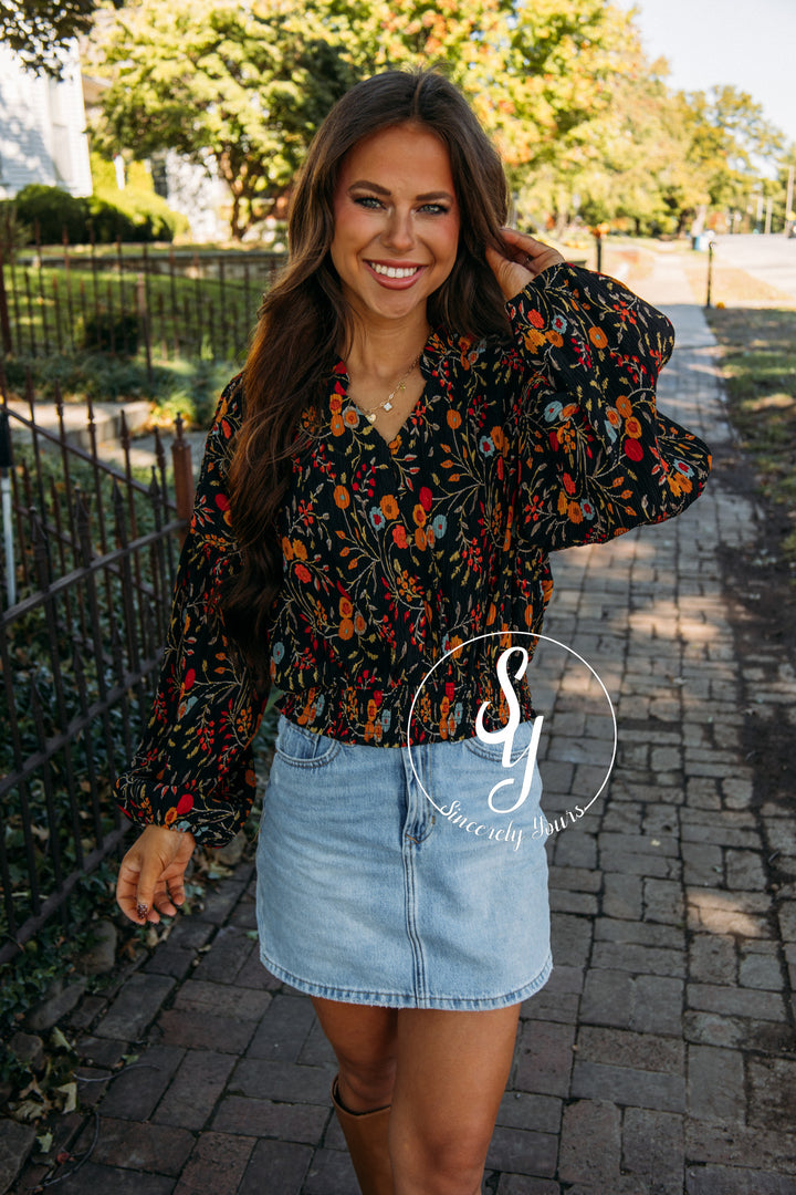 City Girl Top - Black