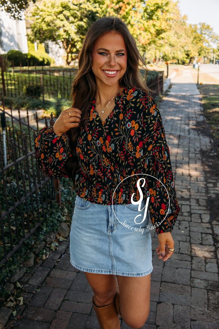 City Girl Top - Black