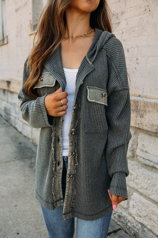 Load image into Gallery viewer, Upper East Side Jacket - Olive
