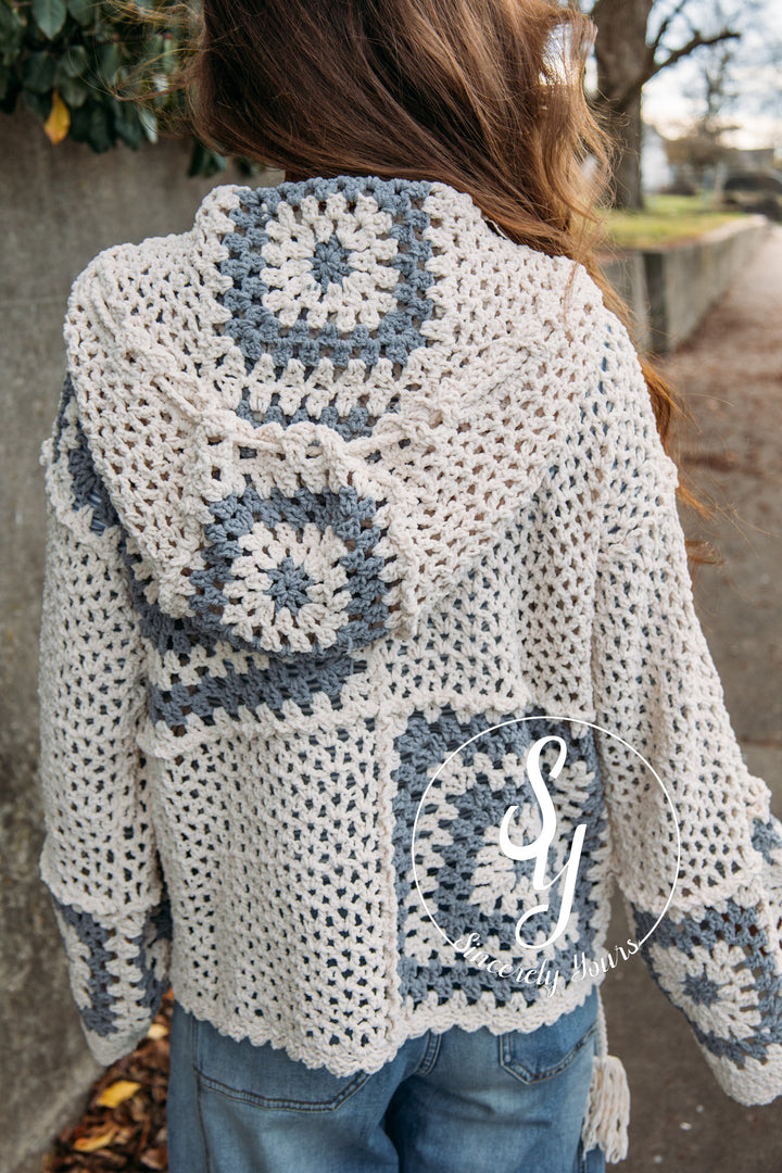 Spring Sippin' Sweater- Cream