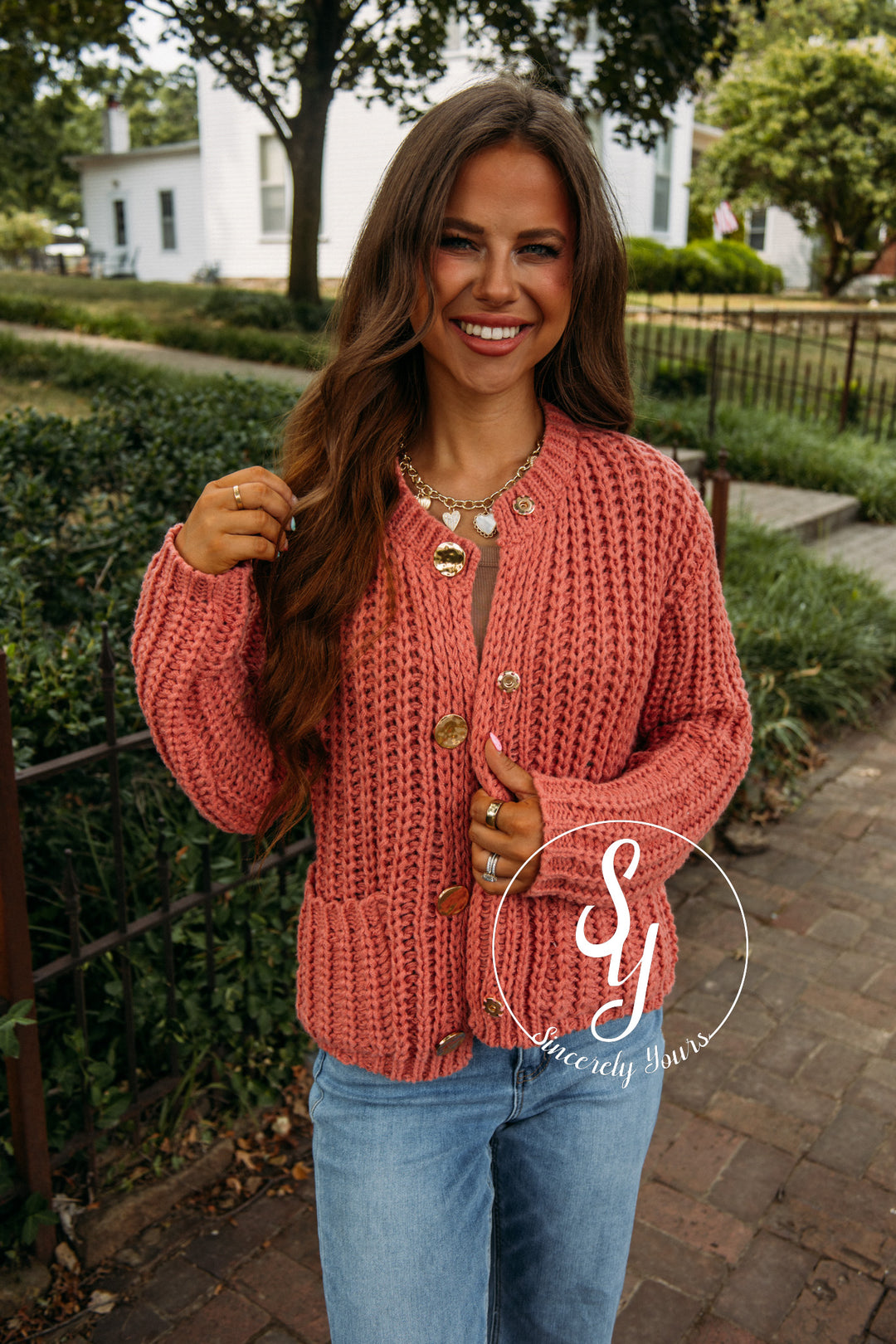Cuddle Up Sweater- Dusty Pink