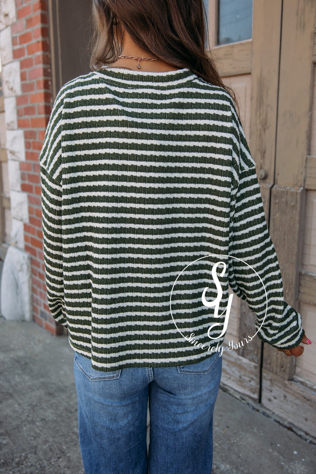 This Is It Top - Olive