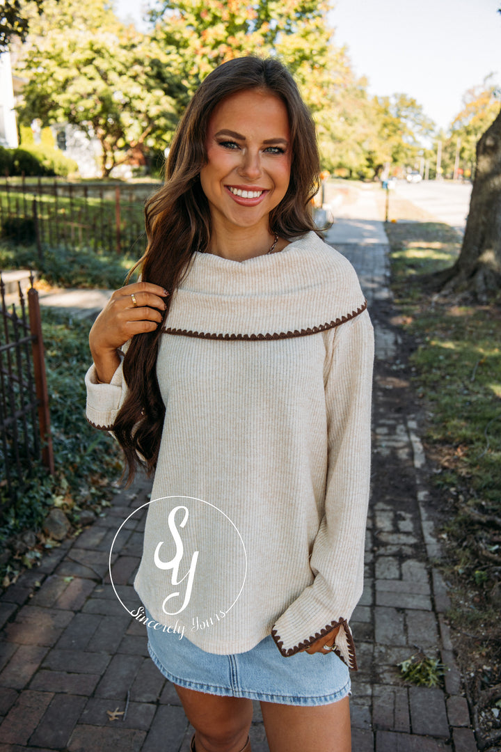 Soft Feelings Sweater - Oat