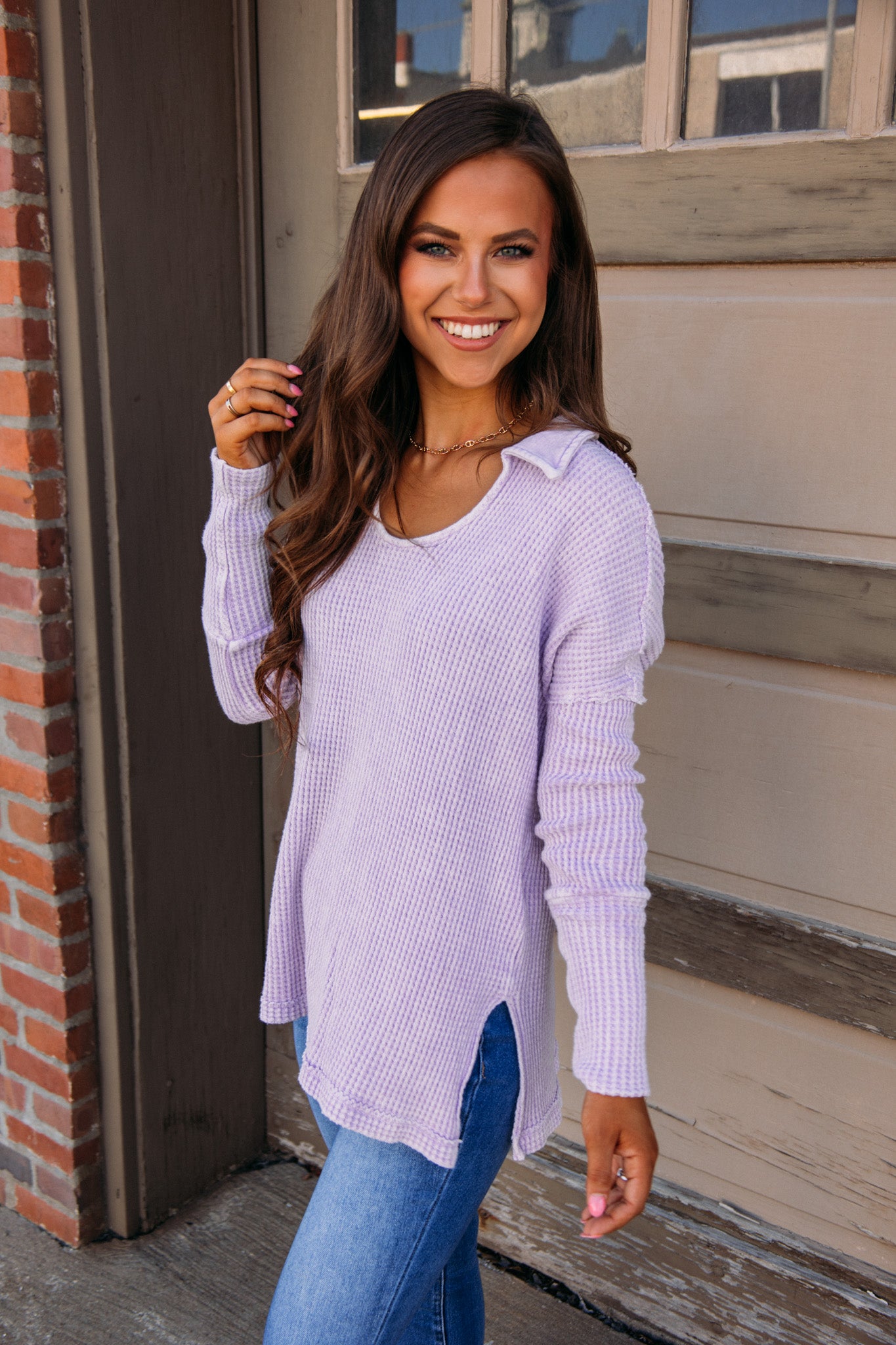 Mayberry Top - Lavender