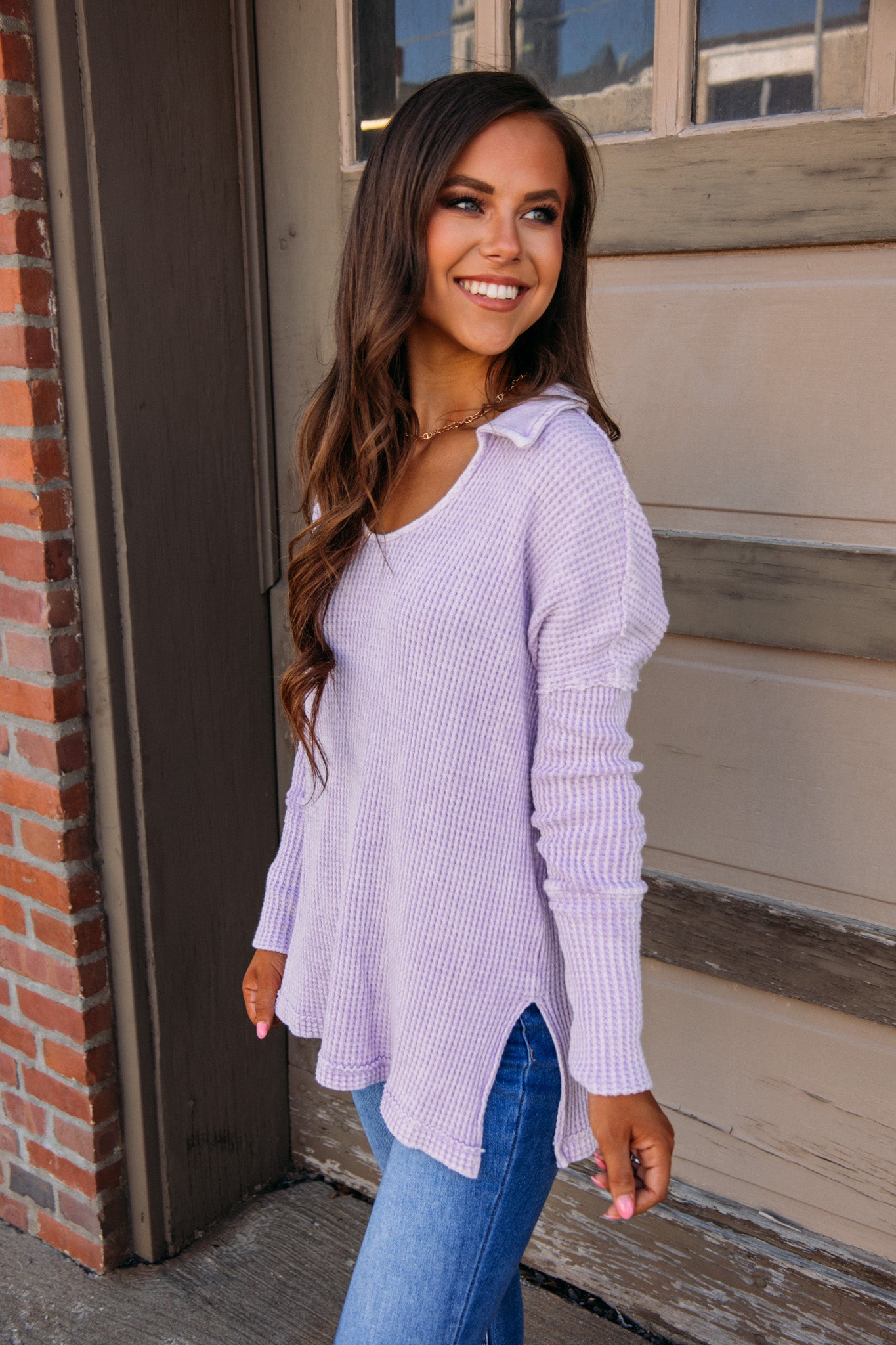 Mayberry Top - Lavender