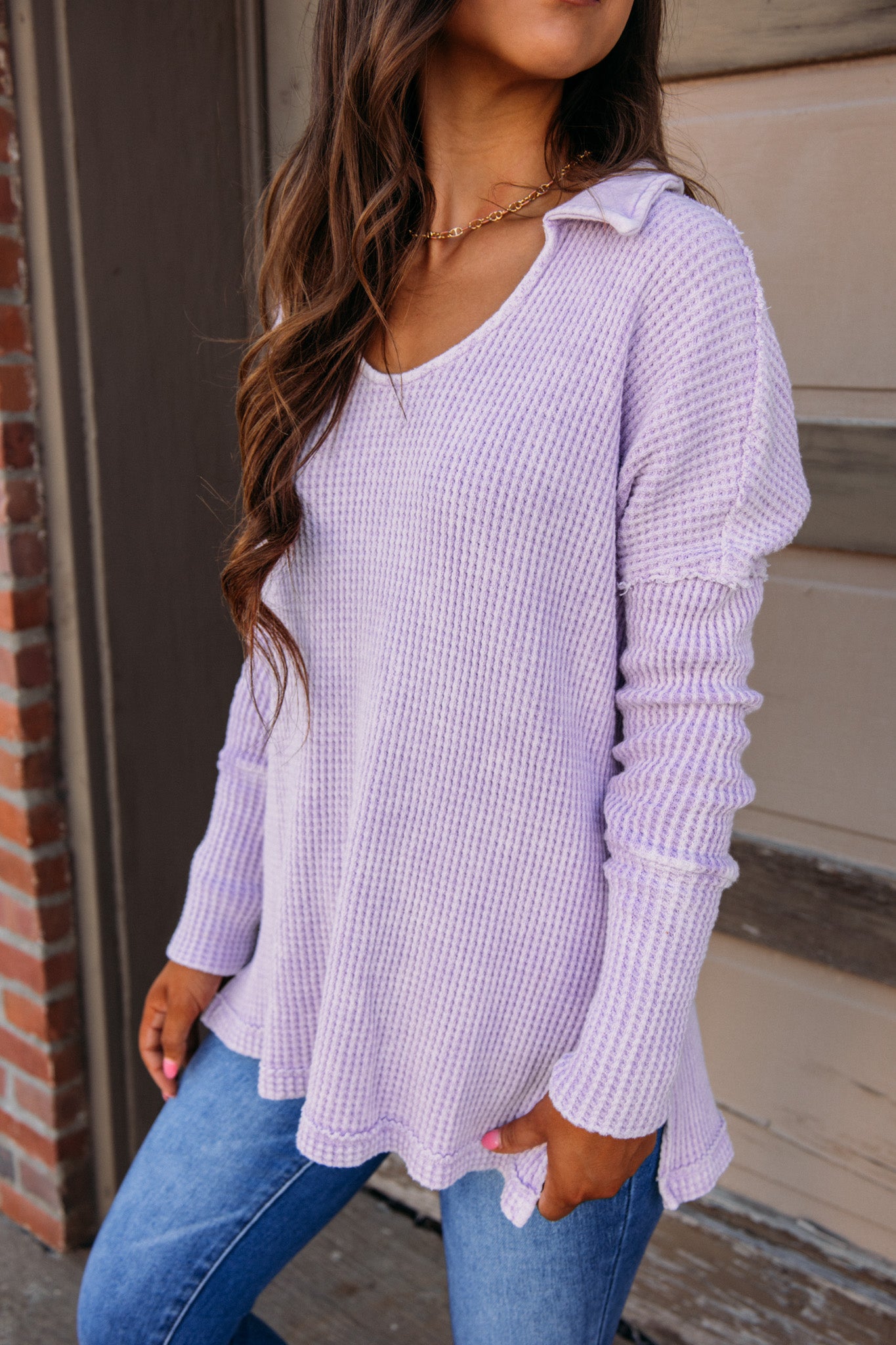 Mayberry Top - Lavender