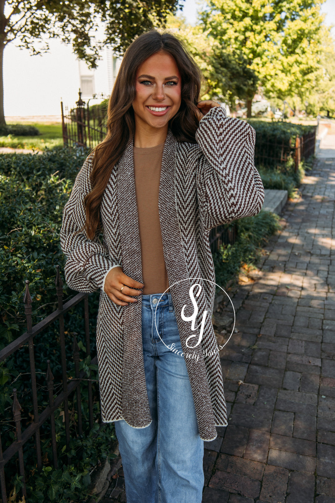 Fall Cozy Cardigan- Brown