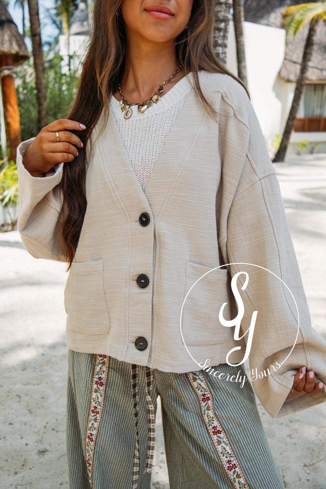 Lux Feels Jacket - Natural