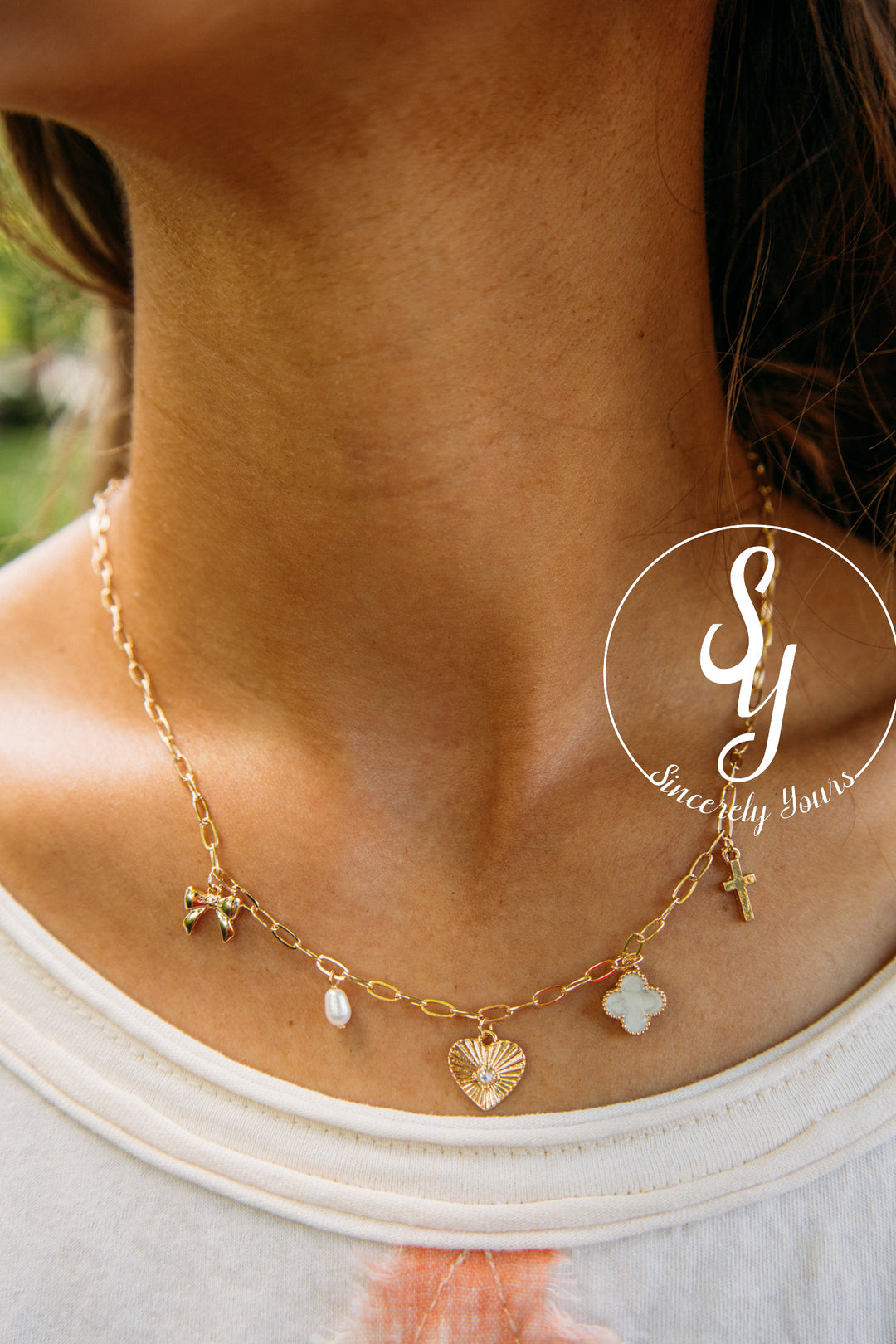 Sunburst Necklace- Gold
