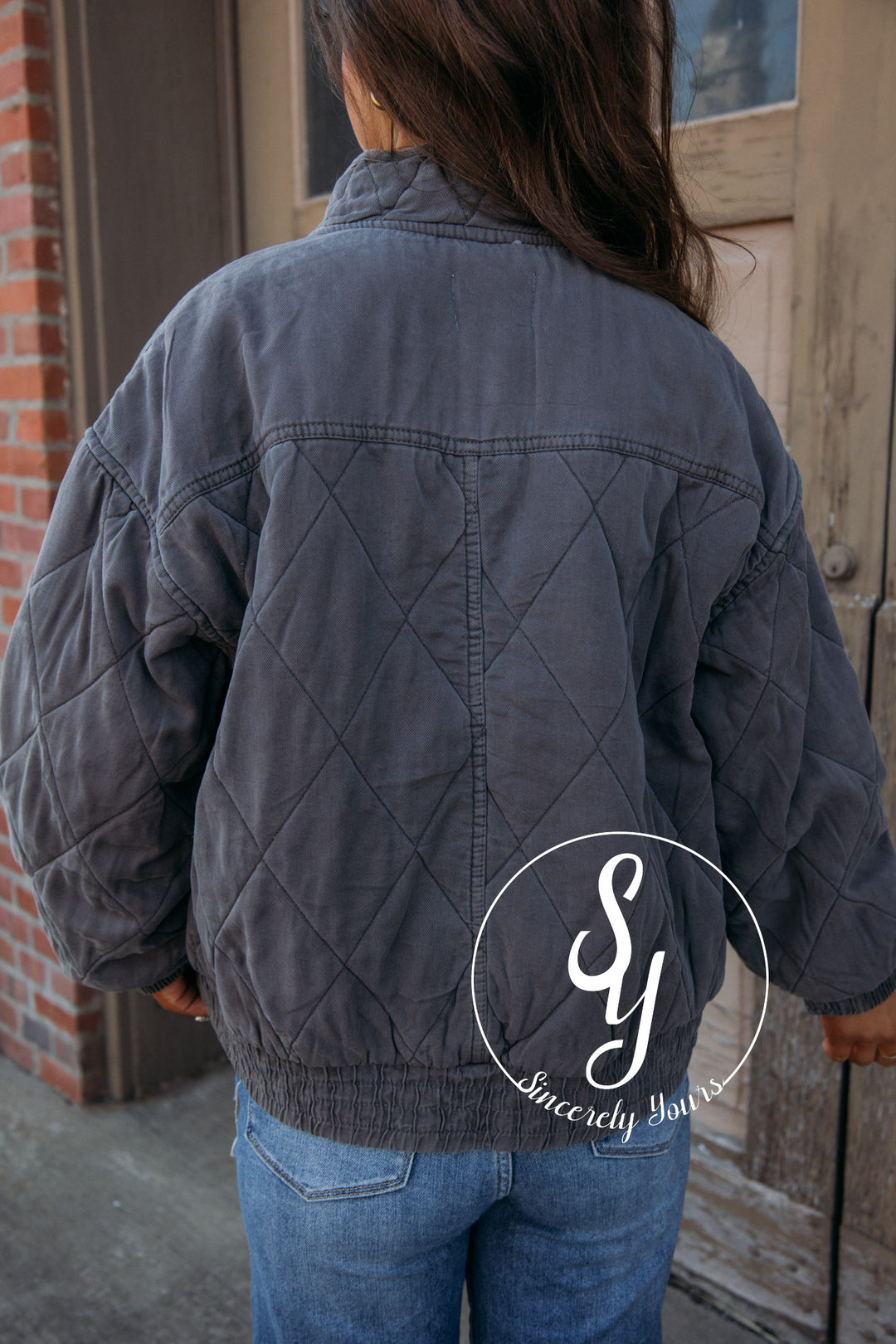 Chilled Nights Jacket - Charcoal