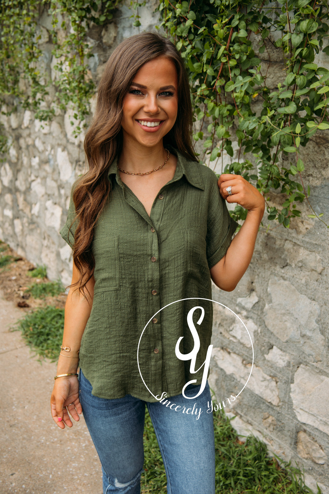 Better Than Ever Top- Light Olive