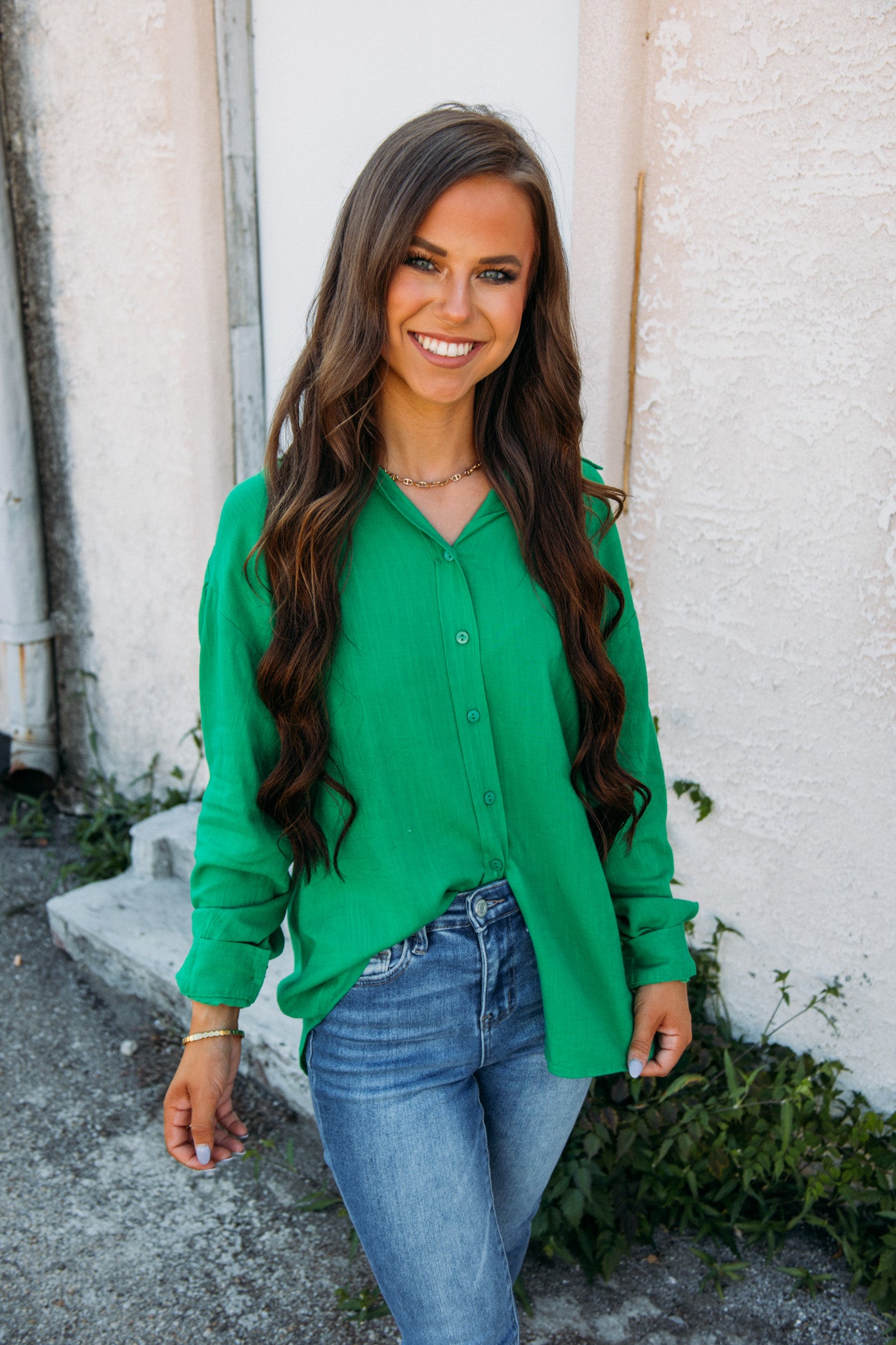 Glory Days Top - Green