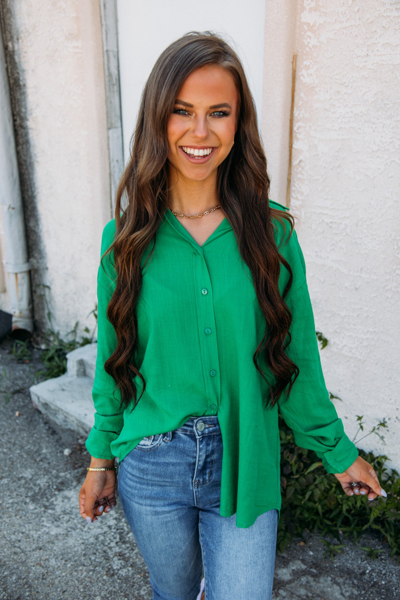 Glory Days Top - Green