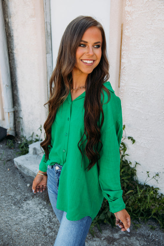 Glory Days Top - Green