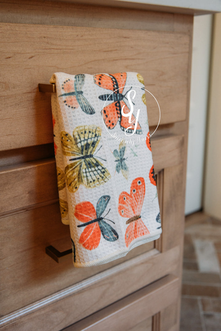 Wings: Double-Sided Hand Towel