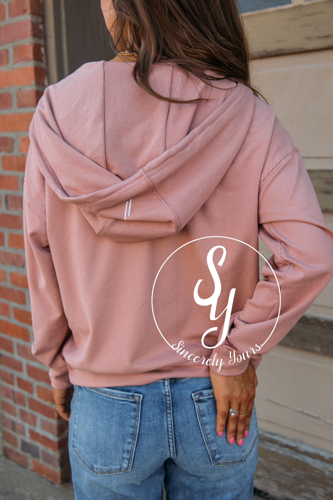 Rhiana Hoodie - Dusty Peach