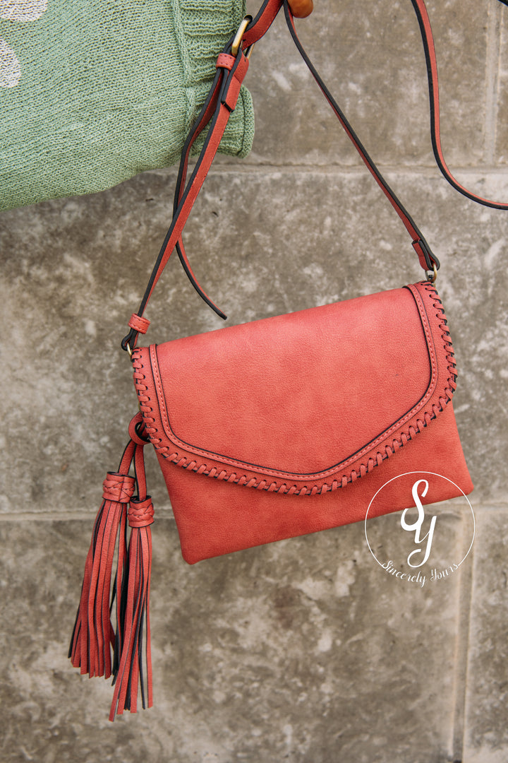 Sloane Purse -Terracotta