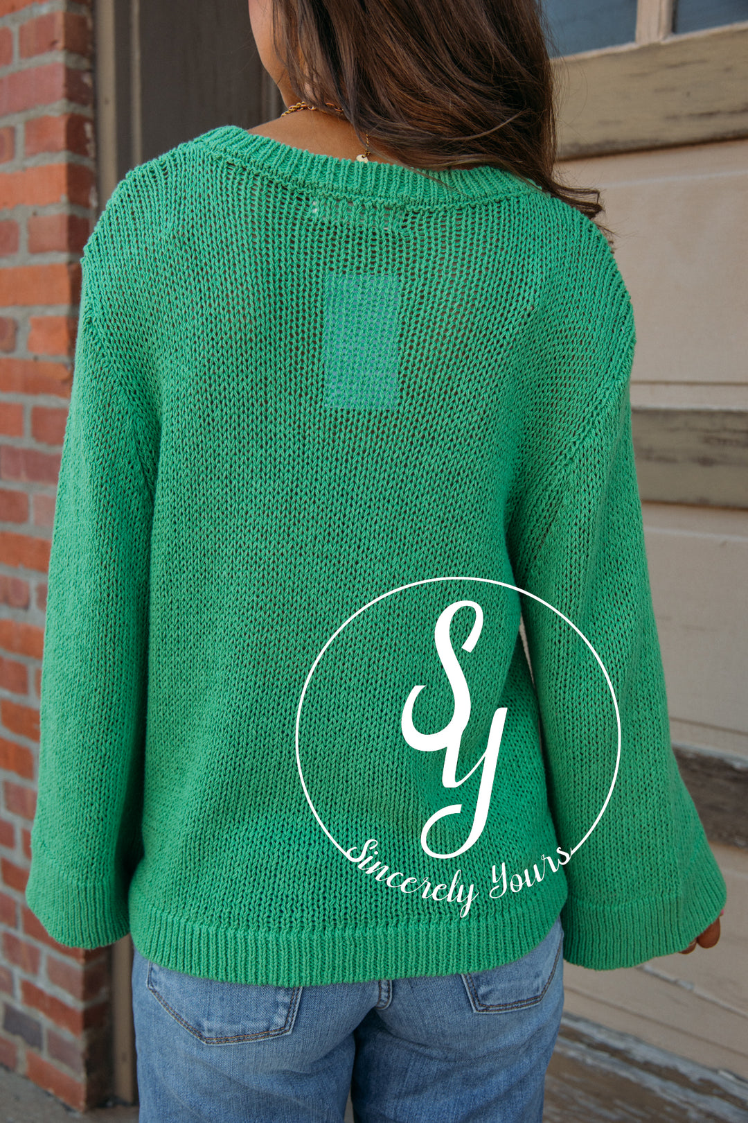 My Understanding Sweater - Green