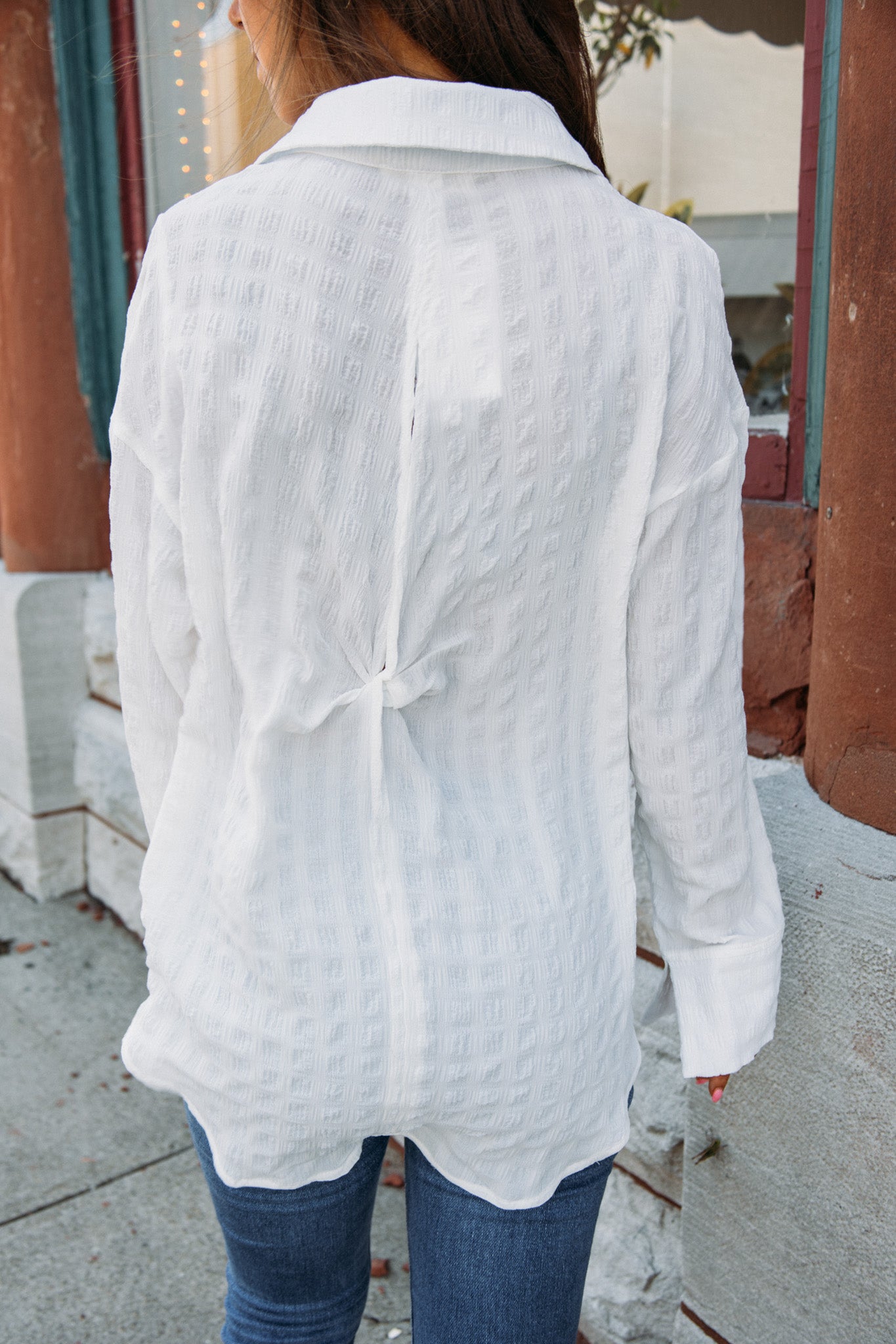 Hopeless Romantic Top -White