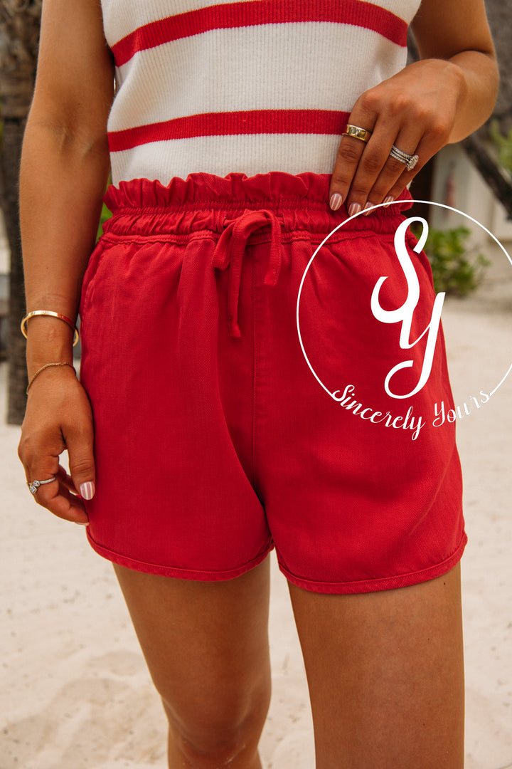 Dear John: Krissy Short With Tencel-Salsa