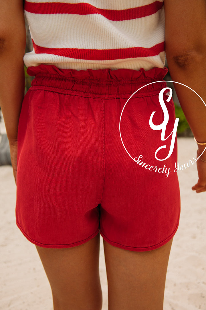Dear John: Krissy Short With Tencel-Salsa