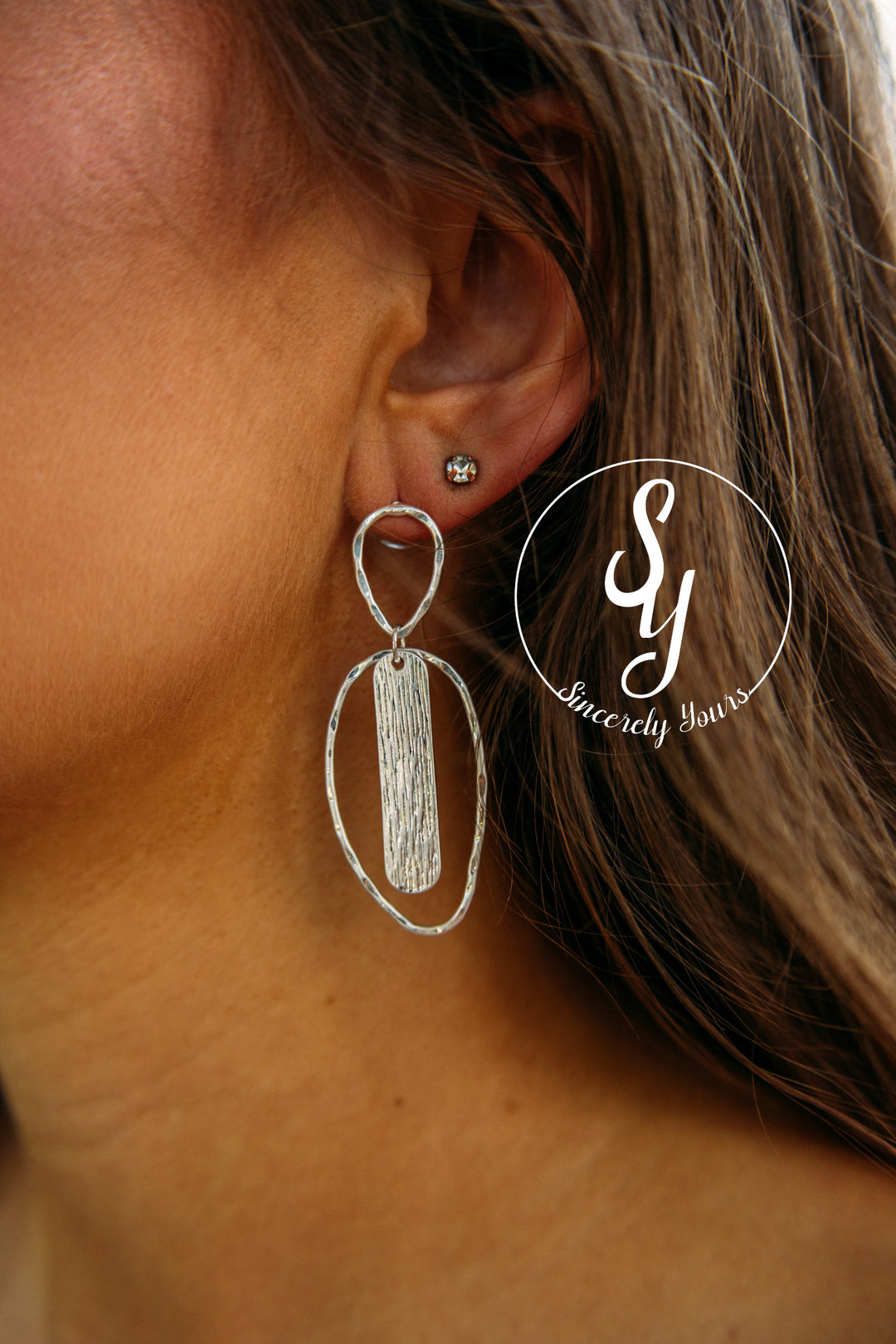 Dainty Delight Earrings- Silver
