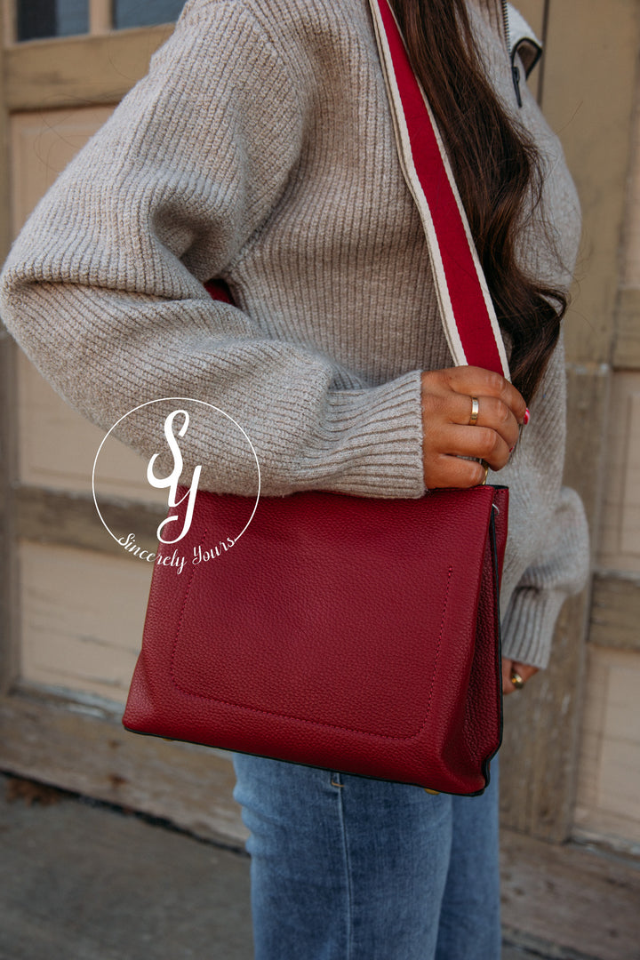 Garland Purse - Corinna/Wine