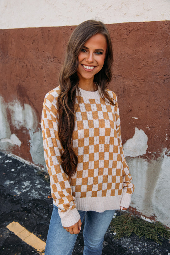 In a Dream Sweater - Cream/Camel