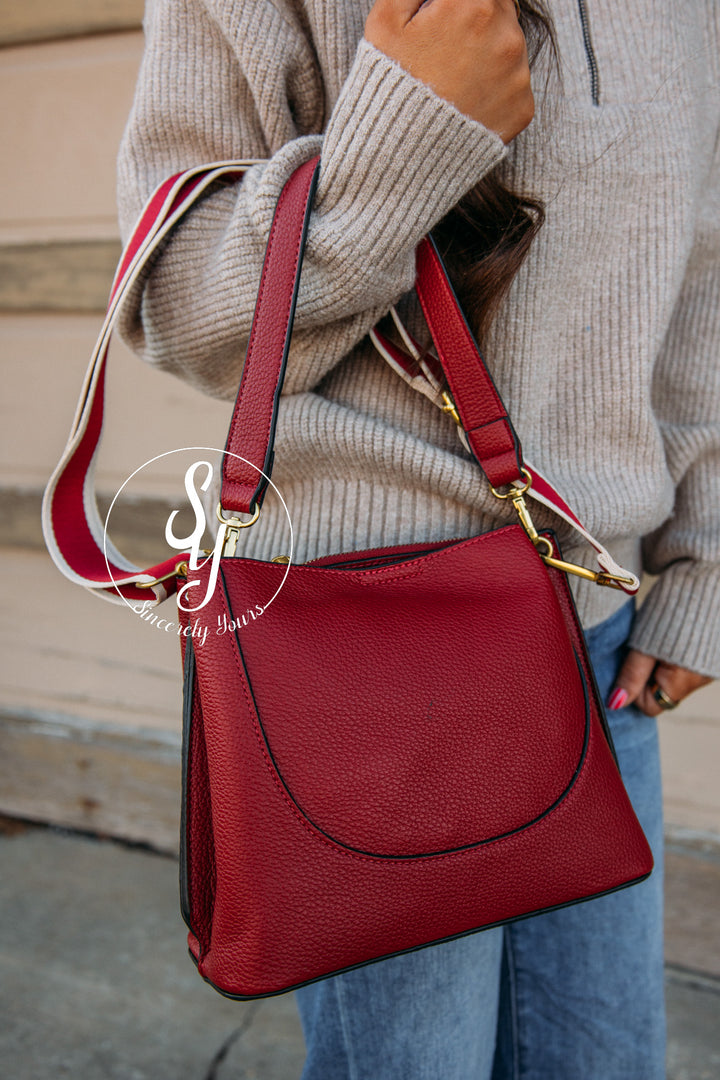Garland Purse - Corinna/Wine