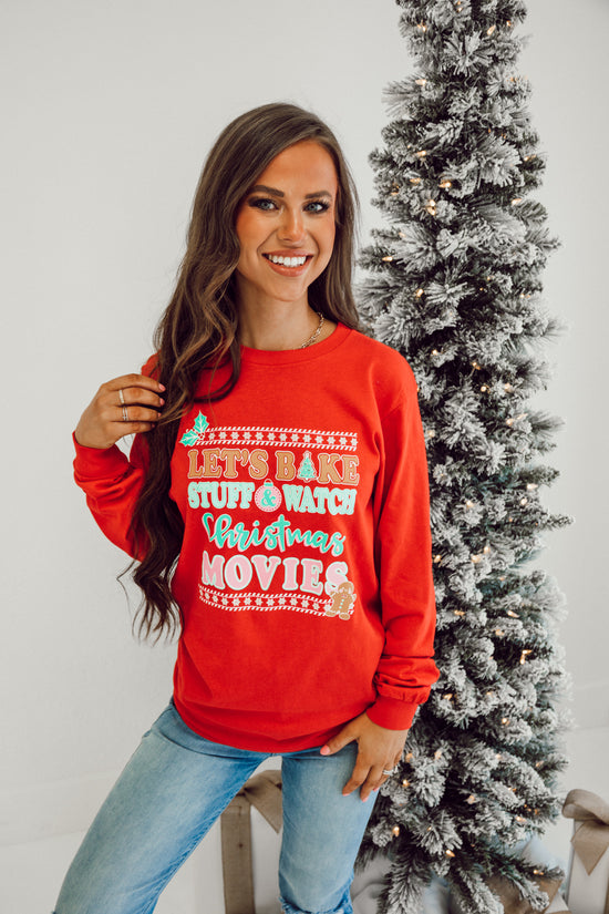 Festivities Tee - Cardinal