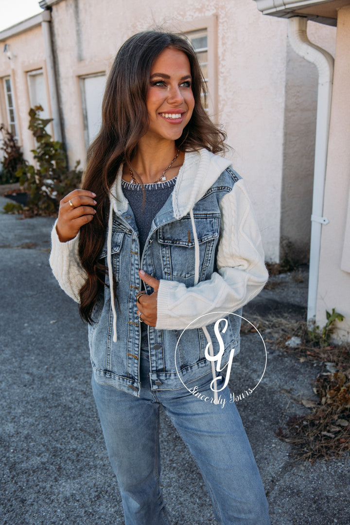 Denim Feeling Jacket - Denim