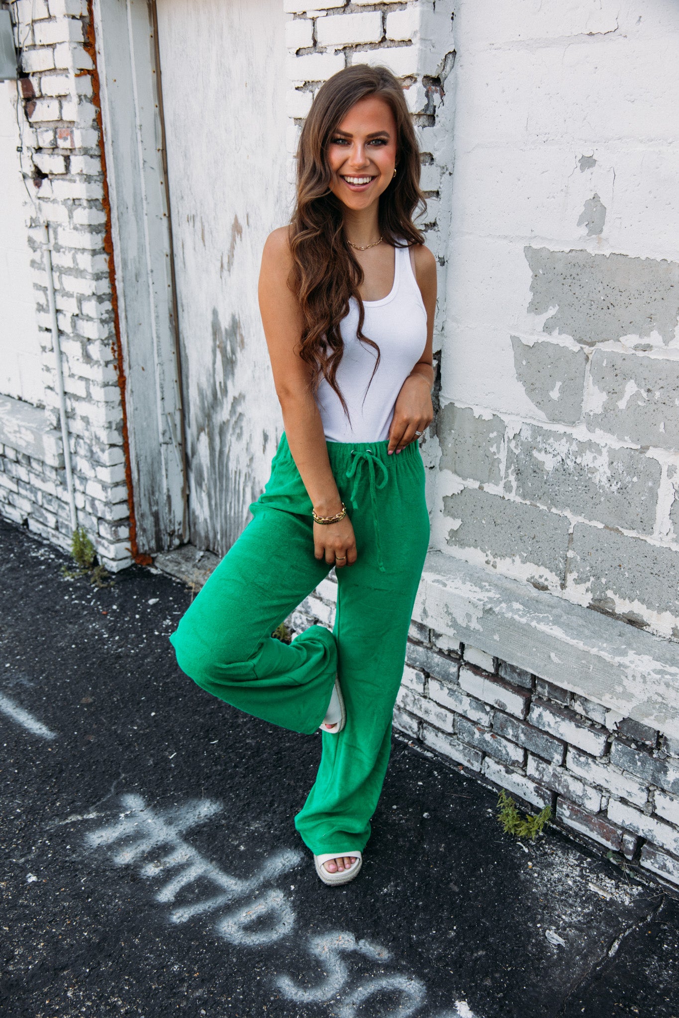 Catch A Ray Pants - Kelly Green