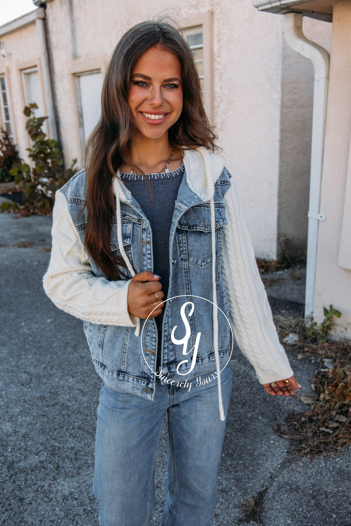 Denim Feeling Jacket - Denim