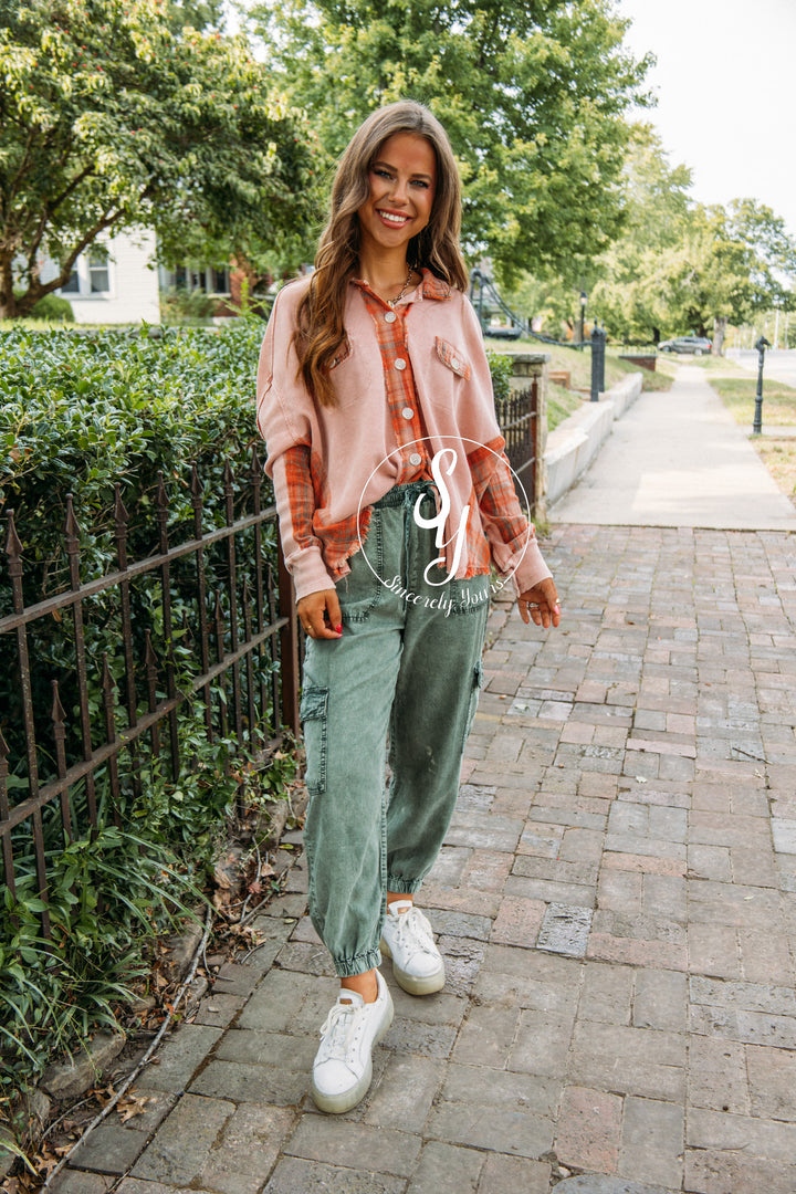 Cozy Haven Pants- Olive