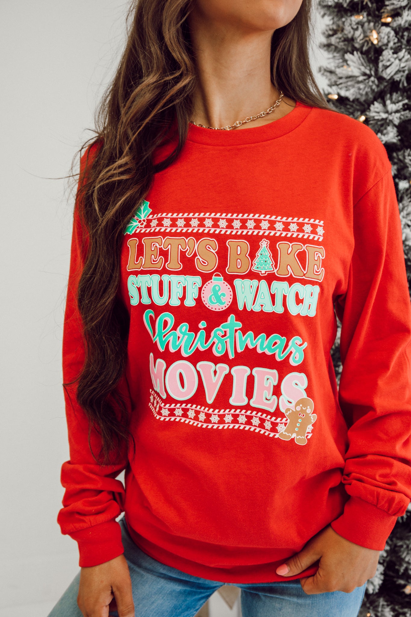 Festivities Tee - Cardinal