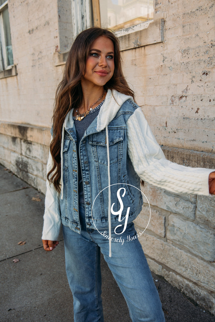Denim Feeling Jacket - Denim