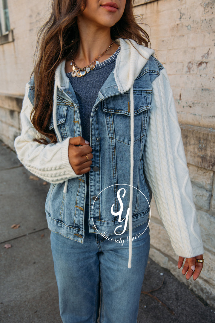 Denim Feeling Jacket - Denim