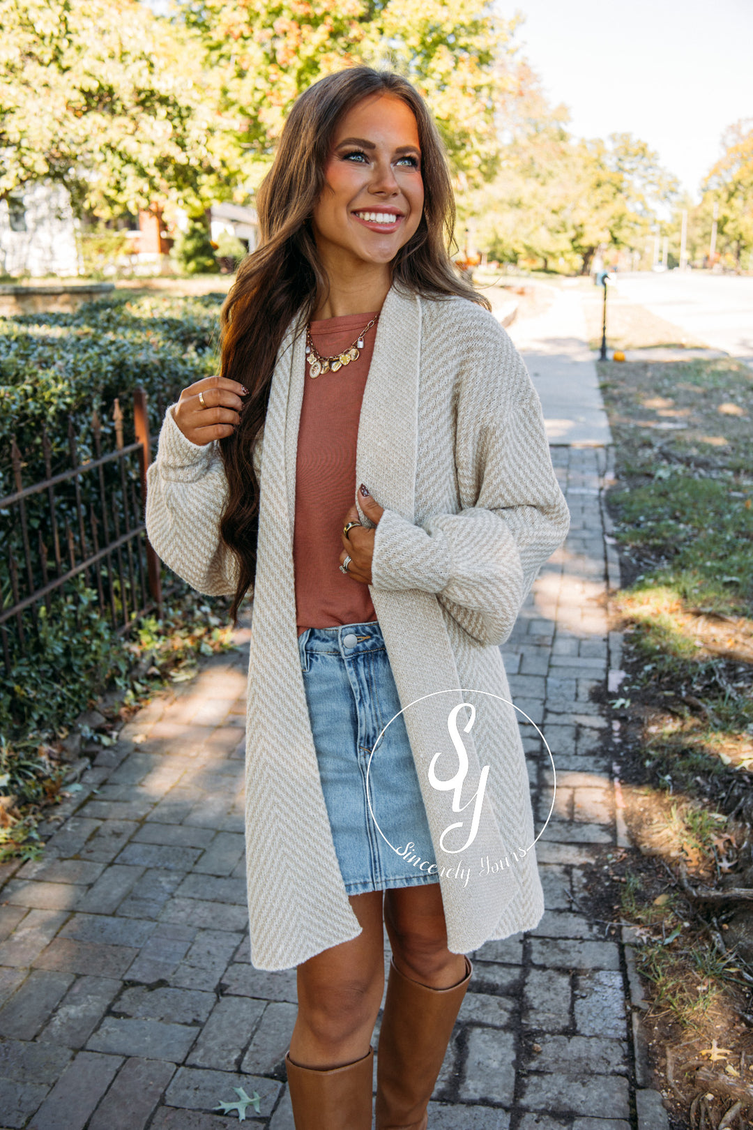 Fall Cozy Cardigan- Taupe