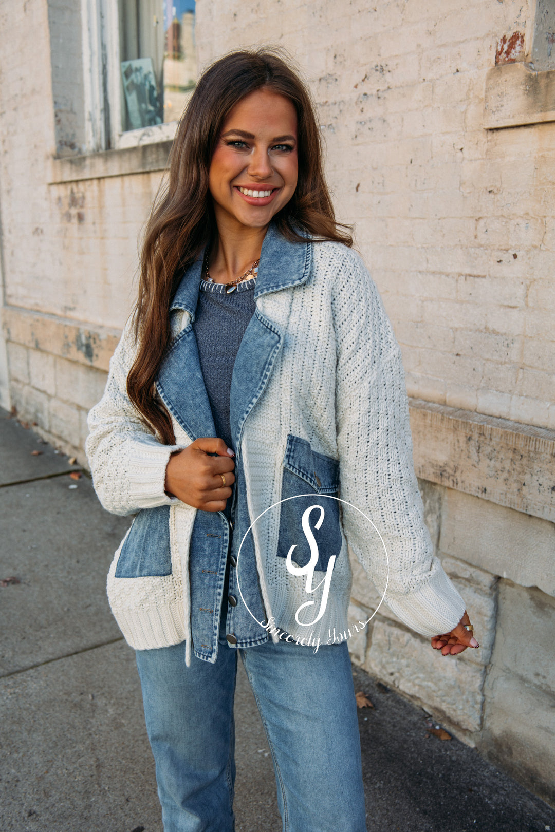 Granny Loving Cardigan - Natural