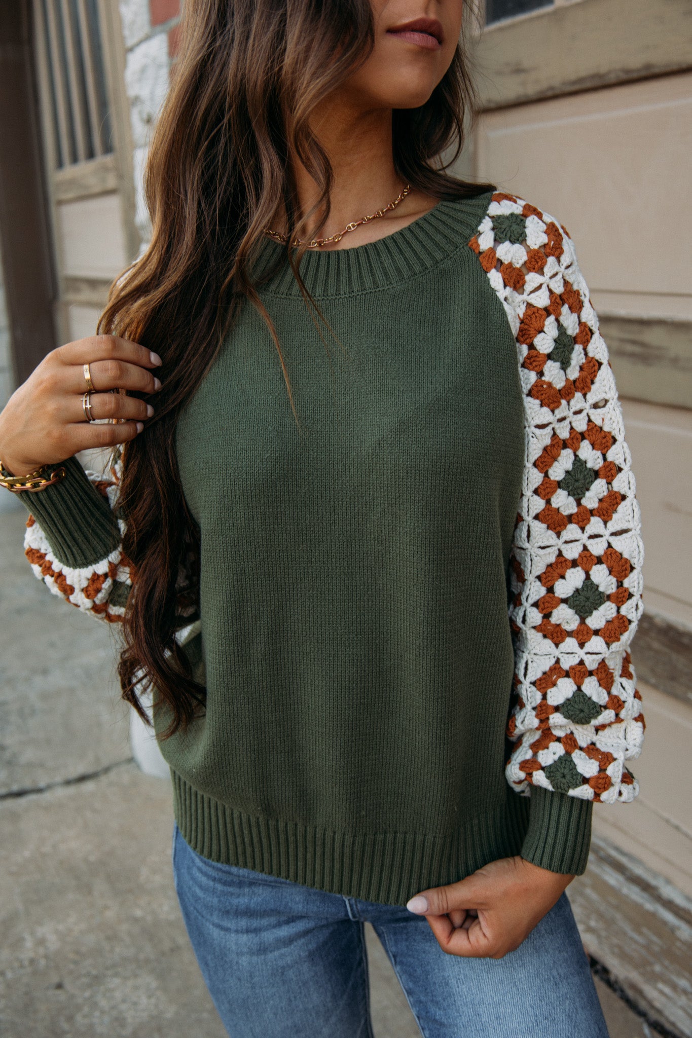 Load image into Gallery viewer, Saturday Morning Sweater - Olive
